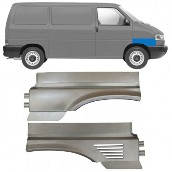 Popravni panel prednjega blatnika za VW Transporter T4 Caravelle 1996-2003 / Levo+Desno / Komplet 10635