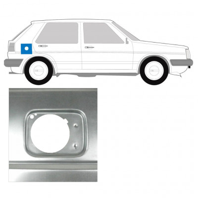 Popravni panel odprtine za gorivo za VW Golf 2 1982- 7253