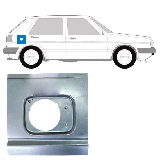 Popravni panel odprtine za gorivo za VW Golf 2 1982- 7253