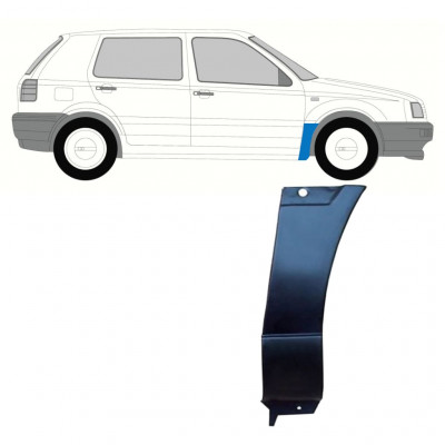 Popravni panel prednjega blatnika za VW Golf 3 1991-1998 / Desna 7229