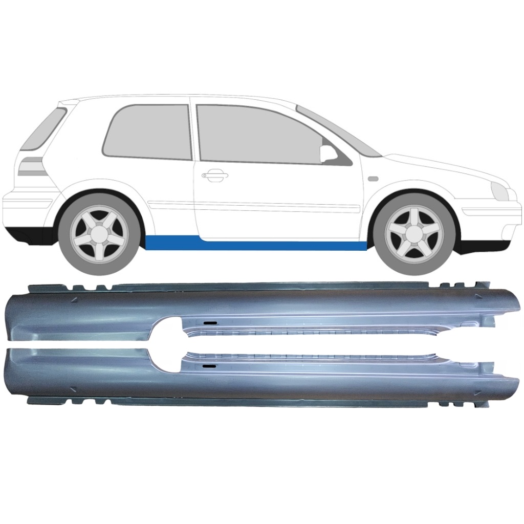 Prag Za Vw Golf 4 1997- / Levo+Desno / Komplet 9244