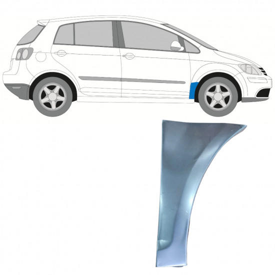 Popravni panel prednjega blatnika za VW Golf Plus 2005-2013 / Desna 7840