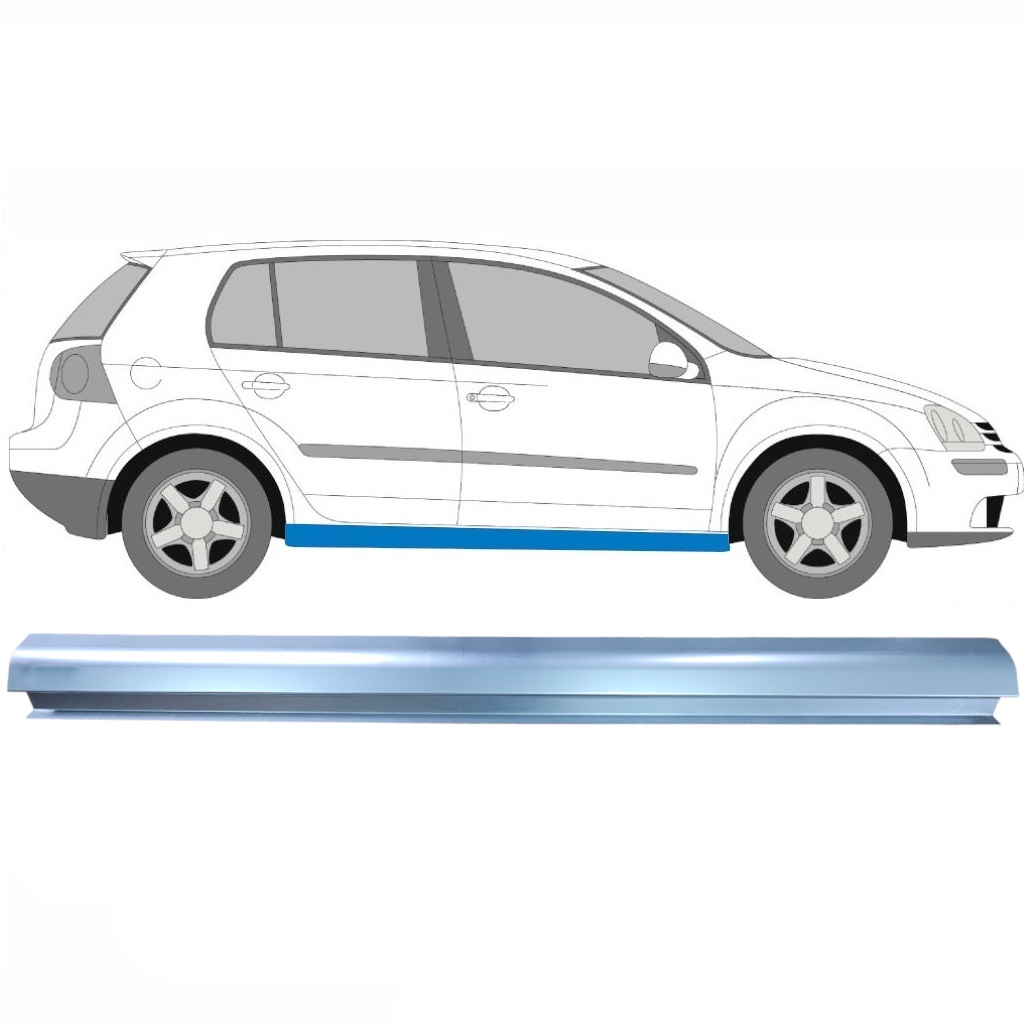 Prag Za Volkswagen Golf 5 2003-2009 / Levo = Desno (Simetrično) 11268