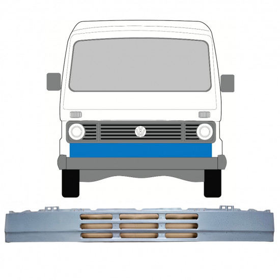 Notranji popravni panel sprednjega dela za Volkswagen LT 1975-1996 7948