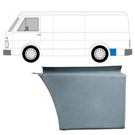 Bok delni za Volkswagen LT 1975-1996 / Leva 7961