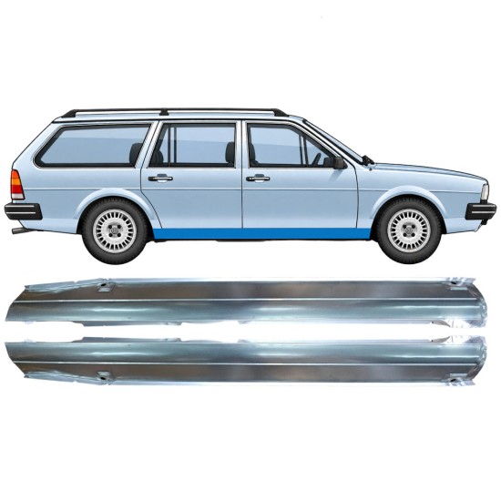 Prag za Volkswagen Passat B2 1980-1988 / Levo+Desno / COMBI / SEDAN / HATCHBACK / Komplet 9604