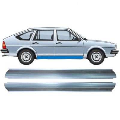 Prag za Volkswagen Passat B2 1980-1988 / Levo = Desno (simetrično) / COMBI / SEDAN / HATCHBACK / Komplet 11262
