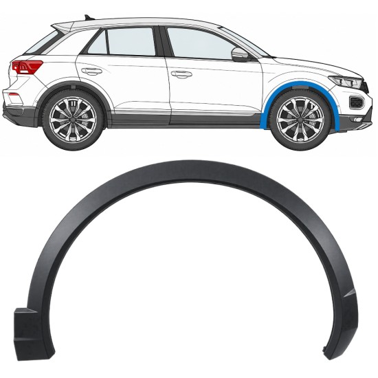 Sprednji blatnik zaščita za Volkswagen T-Roc 2017- / Desna 17027