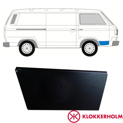 Popravni panel kože sprednjih vrat za VW Transporter T3 1979-1992 / Desna 11089