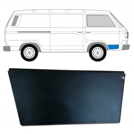 Popravni panel kože sprednjih vrat za VW Transporter T3 1979-1992 / Desna 11089