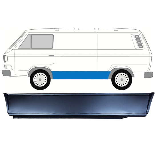 Popravni stranski panel za VW Transporter T3 1979-1992 / Leva 8168