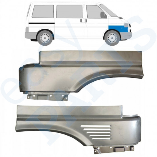 Popravni panel prednjega blatnika za VW Transporter T4 1996-2003 / Levo+Desno / Komplet 10525