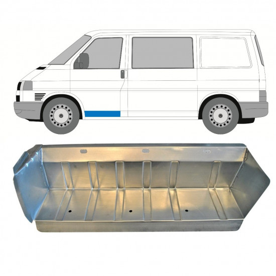 Popravni panel sprednje stopnice za VW Transporter T4 1990-2003 / Leva 8171