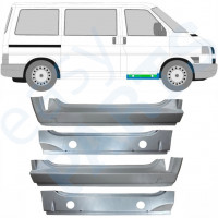 Notranji in zunanji popravni panel sprednjega praga za VW Transporter T4 1990-2003 / Komplet 9907