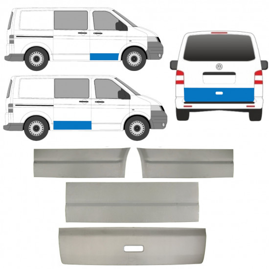 Popravni panel vrat za VW Transporter T5 2003- / Komplet 11394