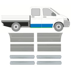 Popravni panel praga zadnjih vrat za Volkswagen Transporter T5 2003-2015 / Levo+Desno / Komplet 10266