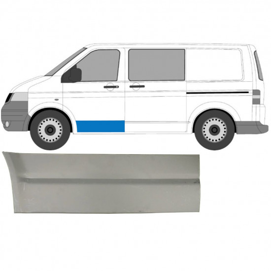 Popravni panel kože sprednjih vrat za VW Transporter T5 2003-2015 / Leva 7143