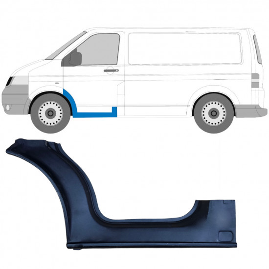 Popravni panel praga sprednjih vrat za VW Transporter T5 2003-2015 / Leva 7139