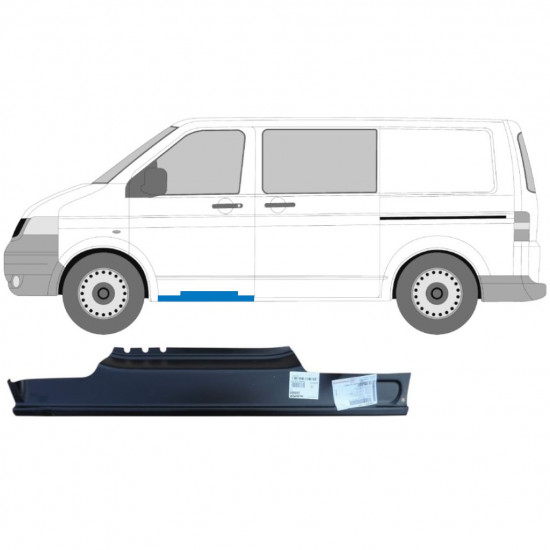 Popravni panel praga sprednjih vrat za VW Transporter T5 2003-2015 / Leva 5259