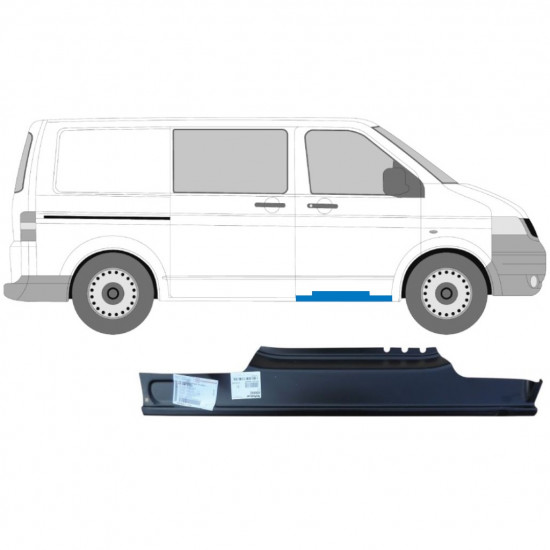 Popravni panel praga sprednjih vrat za VW Transporter T5 2003-2015 / Desna 5258