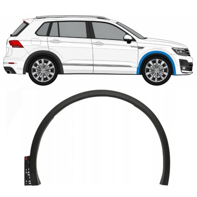 Sprednji blatnik zaščita za Volkswagen Tiguan 2016-2024 R-Line / Desna 14861