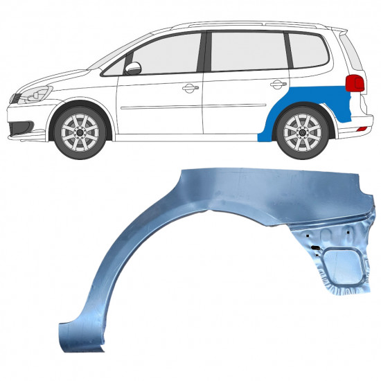 Bok delni za VW Touran 2010-2015 / Leva 8195