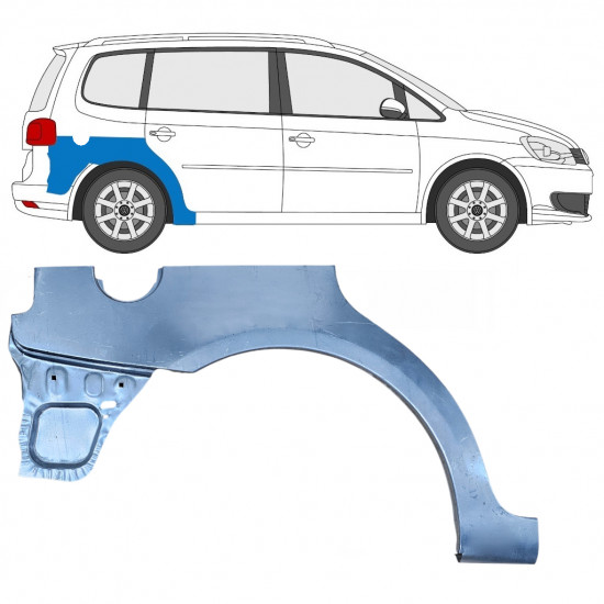 Bok delni za VW Touran 2010-2015 / Desna 8196