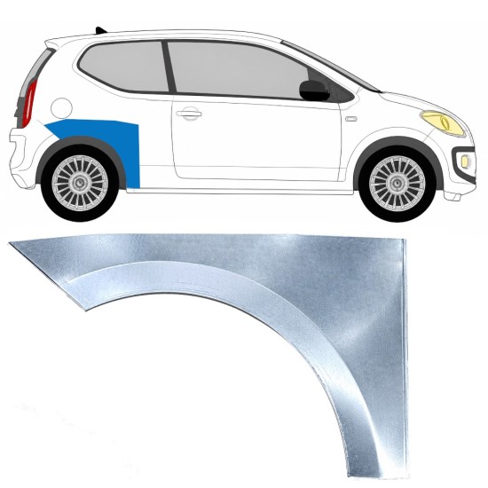 Bok delni za Volkswagen UP! 2011- / Desna 17208