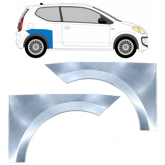 Bok delni za Volkswagen UP! 2011- / Levo+Desno / Komplet 17210