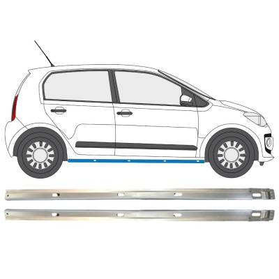 Notranji popravni panel praga za Volkswagen UP! 2011- / Levo+Desno / Komplet 14859