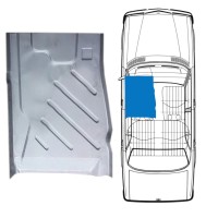 Popravni panel spodnjega dela podvozja za Mercedes W123 1975-1985 / Leva 16047