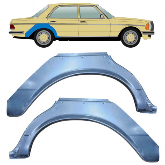 Bok delni za Mercedes W123 1975-1985 / Levo+Desno / Komplet 9645