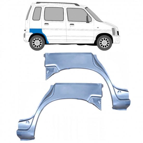 Bok delni za Suzuki Wagon R+ 1993-2000 / Levo+Desno / Komplet 9594