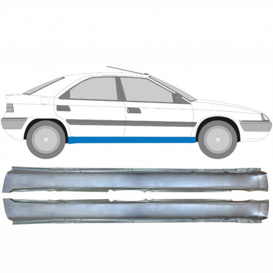 Prag za Citroen Xantia 1993-2001 / Levo+Desno / Komplet 6476