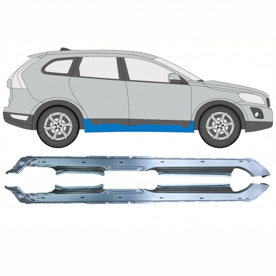 Prag za Volvo Xc60 2008-2017 / Levo+Desno / Komplet 10345