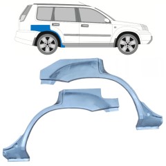 Bok delni za Nissan X-Trail 2001-2007 / Levo+Desno / Komplet 10129