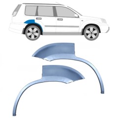 Popravni panel malega zadnjega blatnika za Nissan X-Trail 2001-2007 / Levo+Desno / Komplet 10571