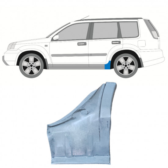 Prag za Nissan X-TRAIL 2001-2007 / Leva 12444