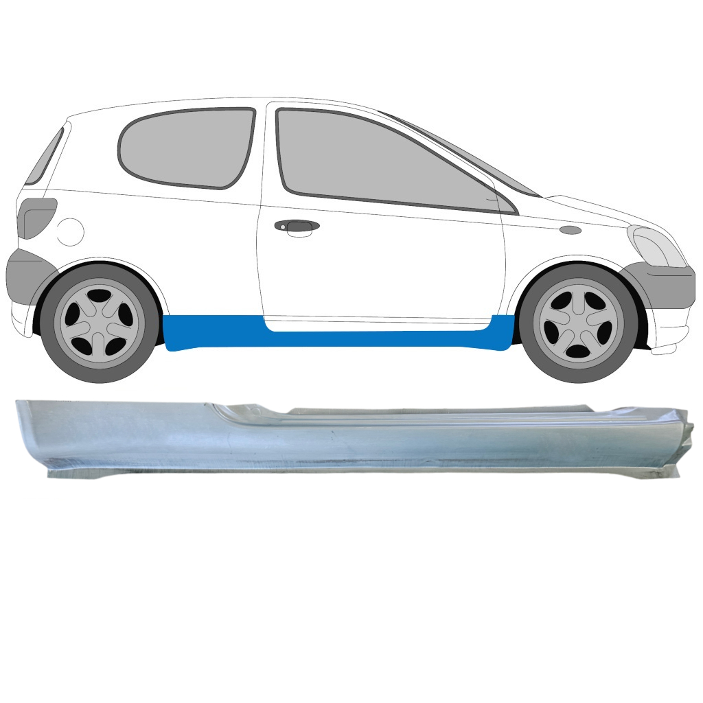 Prag Za Toyota Yaris 1999-2005 / Desna 5463