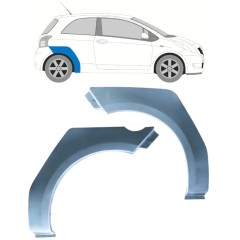 Bok delni za Toyota Yaris 2006-2011 / Levo+Desno / Komplet 11446