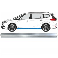 Popravni panel spodnjega praga za Opel Zafira C 2012-2019 / Leva 17040