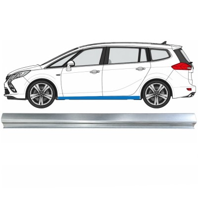 Popravni panel spodnjega praga za Opel Zafira C 2012-2019 / Leva 17040