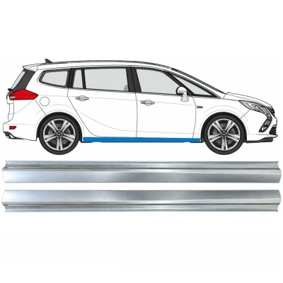 Popravni panel spodnjega praga za Opel Zafira C 2012-2019 / Levo+Desno / Komplet 17041