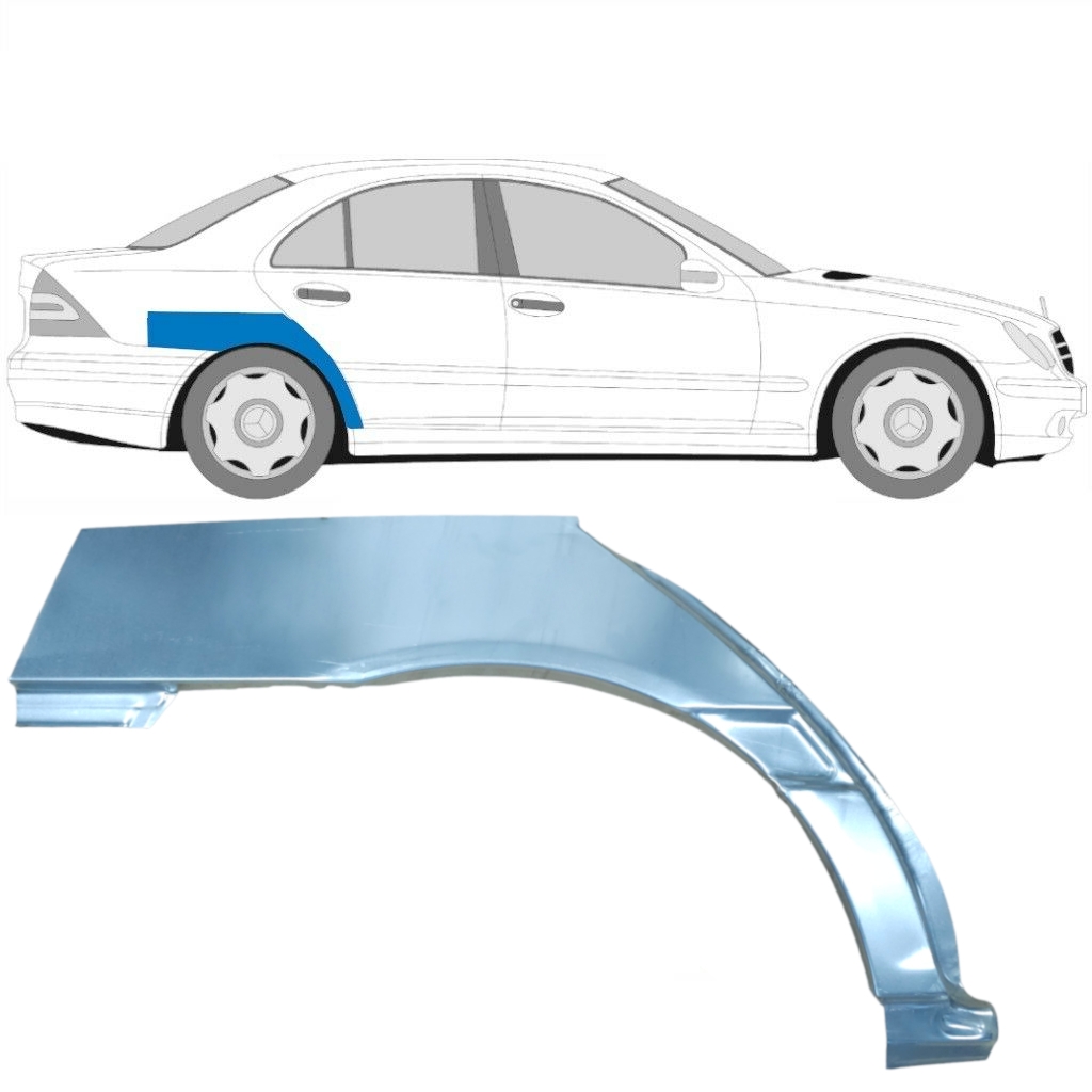 Bok Delni Za Mercedes C-Class W203 2000-2007 / Desna 5906