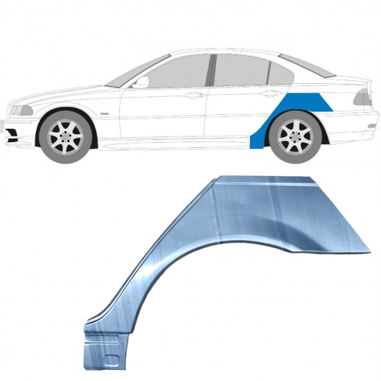 Bok delni za BMW E46 3 1998-2005 / Leva 6205