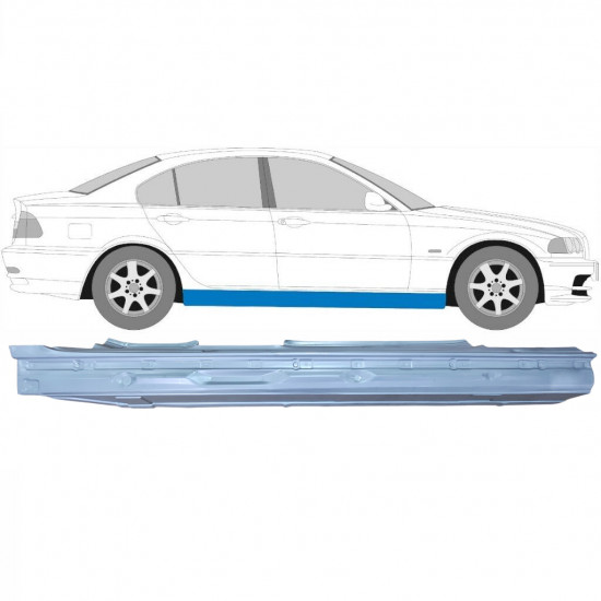 Prag za BMW E46 3 1998-2005 / Desna 6196