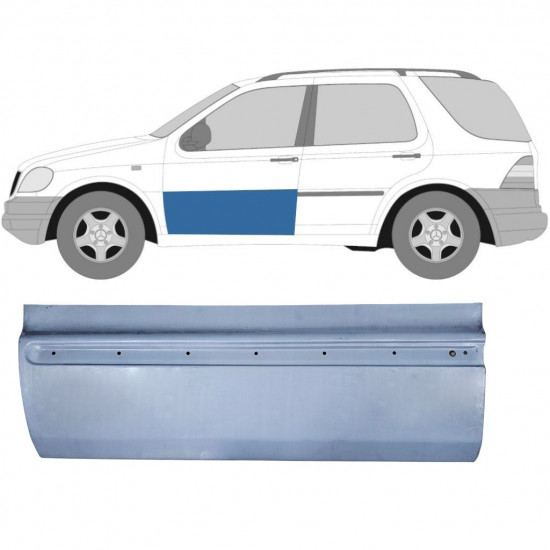 Popravni panel sprednjih vrat za Mercedes M-class 1998-2005 / Leva 6328