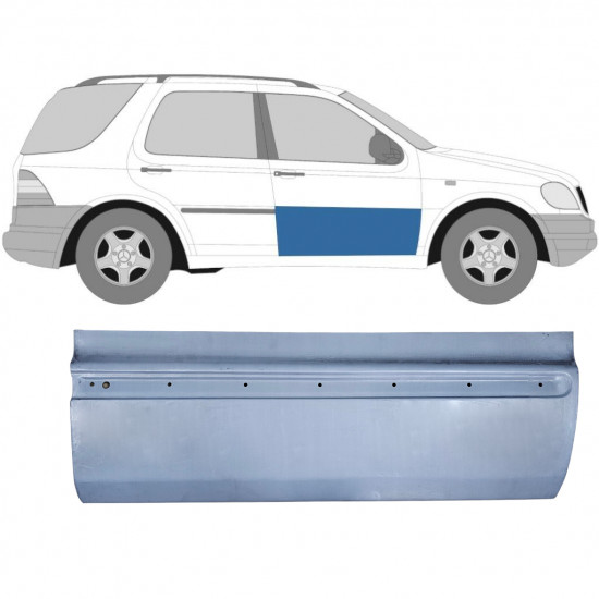 Popravni panel sprednjih vrat za Mercedes M-class 1998-2005 / Desna 6329