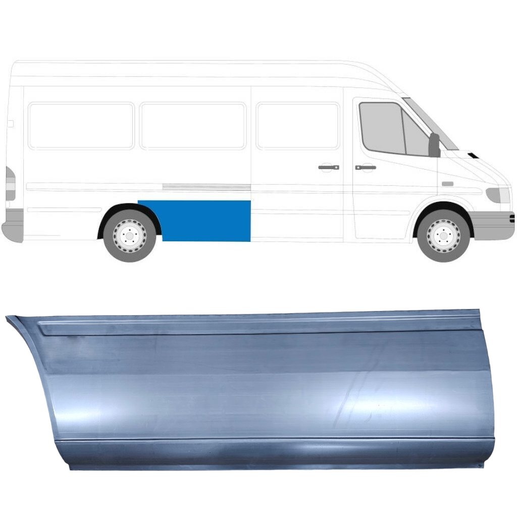 Bok Delni Za Mercedes Sprinter 1995- / Lwb / Desna 5786