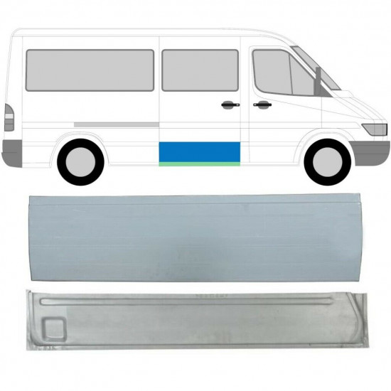 Popravni panel drsnih vrat za Mercedes Sprinter 1995-2006 / Komplet 5799